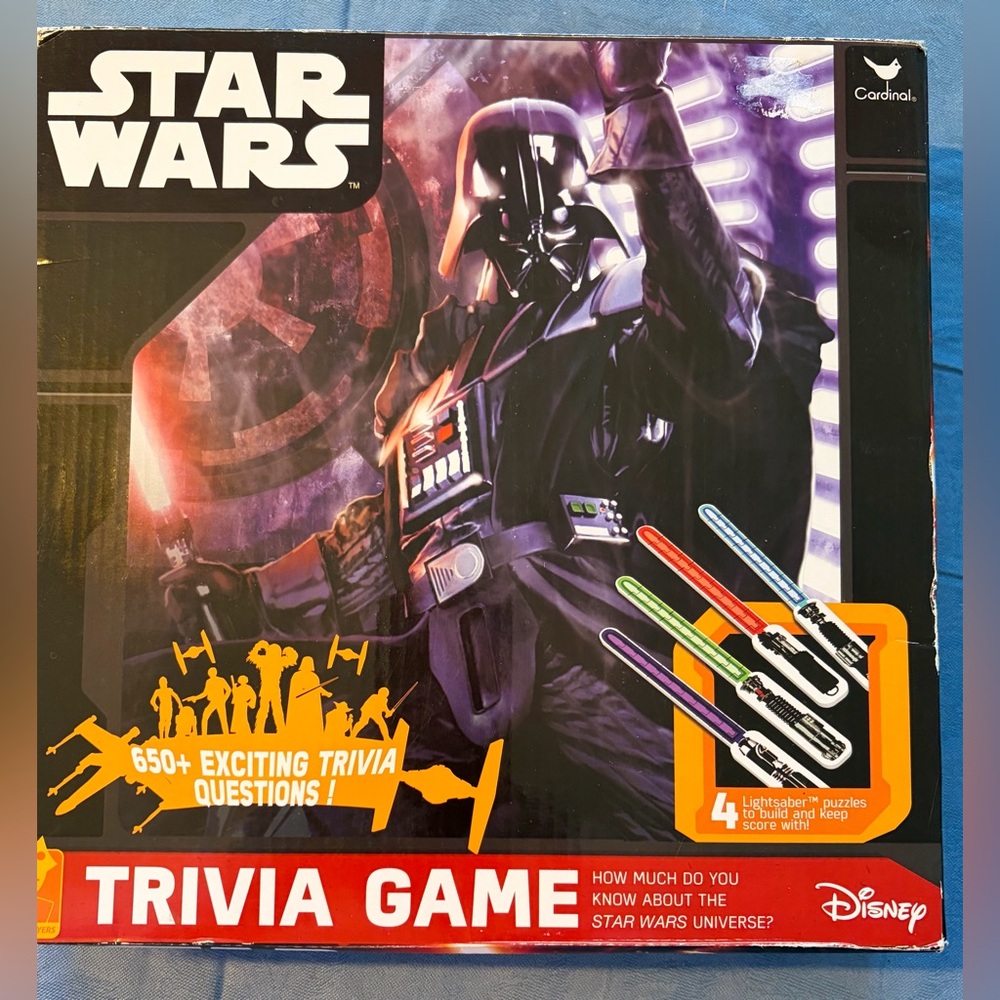 Star Wars Trivia Game New In Box
